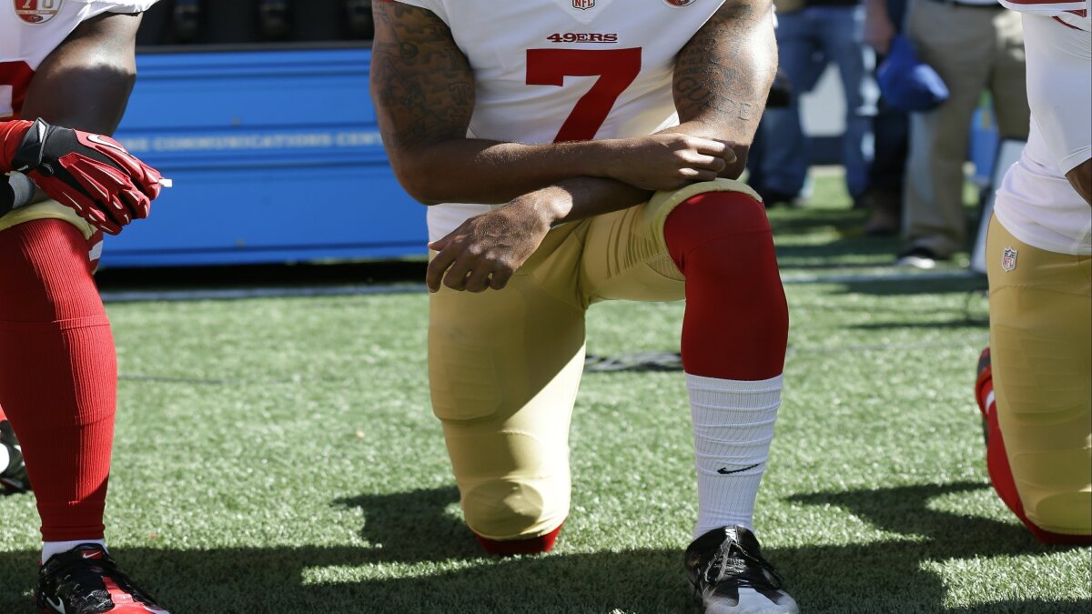 Good for business Nike gets political with Kaepernick ad AP News